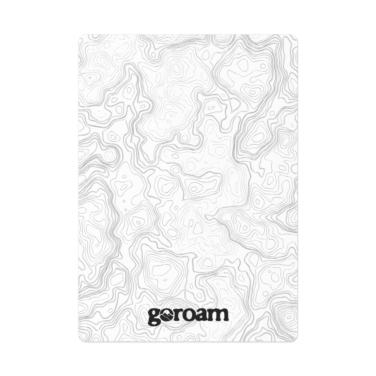 GoRoam Topo Graphic Poker Cards