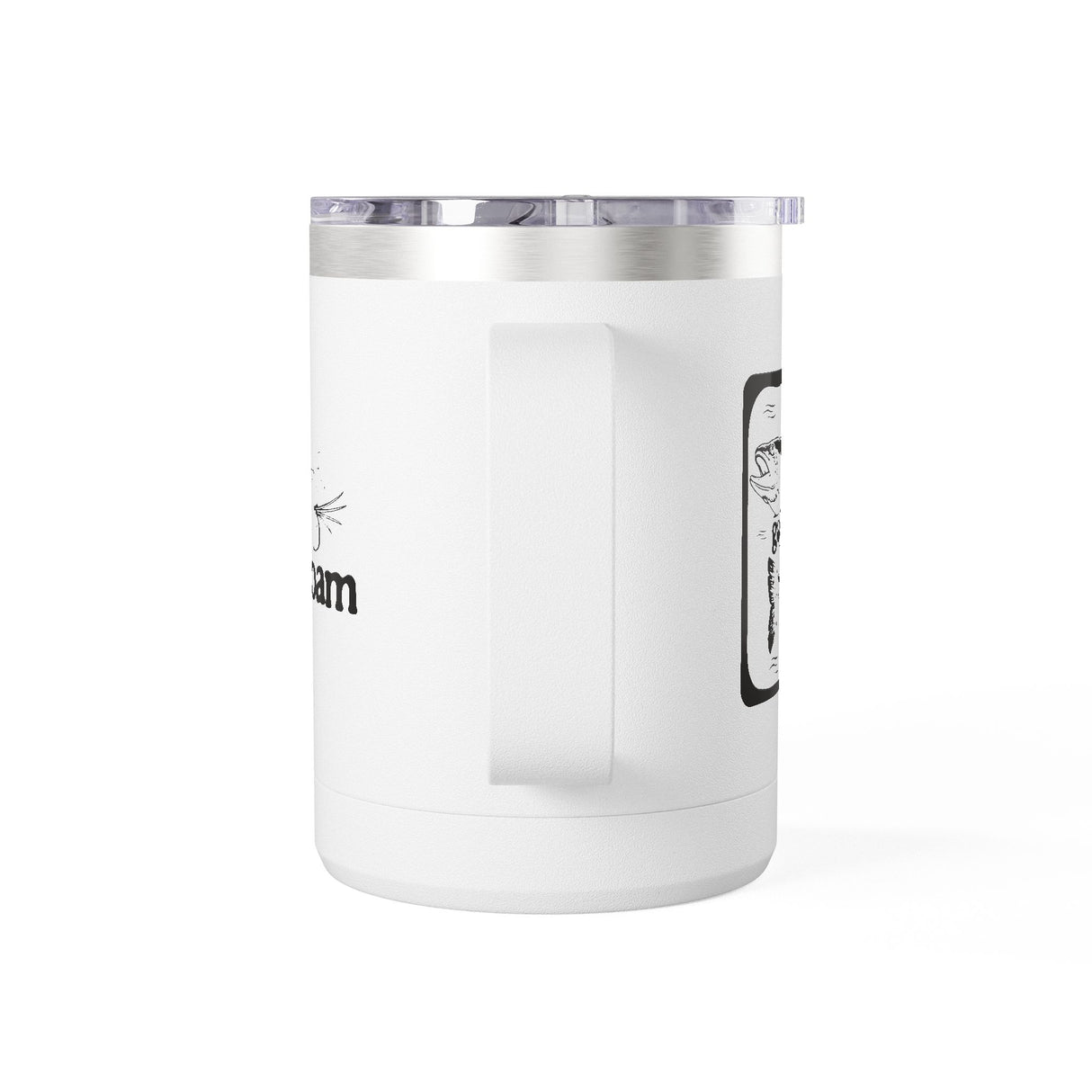 Fly Fishing Travel Coffee Tumbler — 15oz Travel Mug