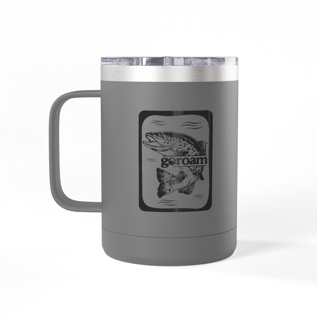 Fly Fishing Travel Coffee Tumbler — 15oz Travel Mug