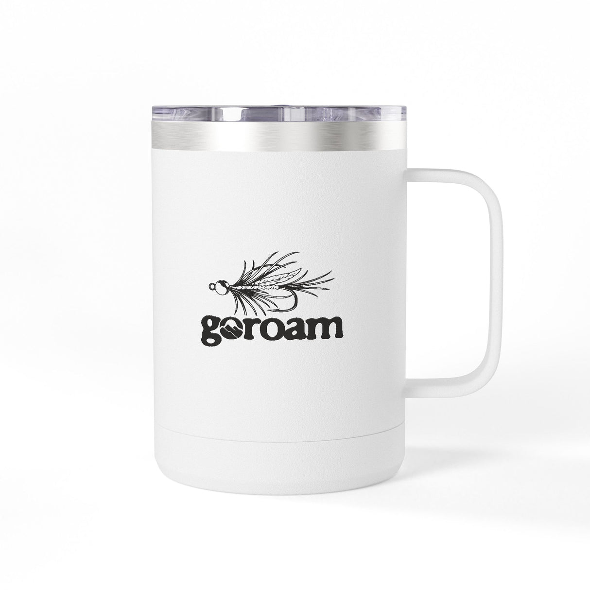 Fly Fishing Travel Coffee Tumbler — 15oz Travel Mug