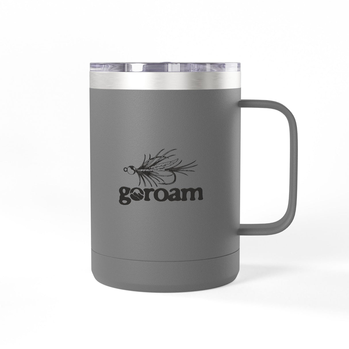 Fly Fishing Travel Coffee Tumbler — 15oz Travel Mug