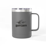 Fly Fishing Travel Coffee Tumbler — 15oz Travel Mug