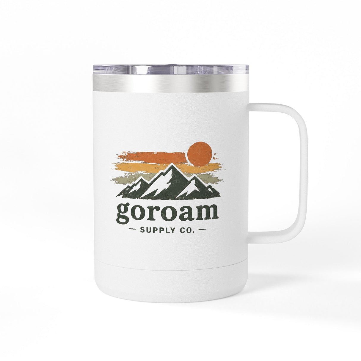 Retro GoRoam Travel Mug Tumbler — 15oz