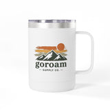 Retro GoRoam Travel Mug Tumbler — 15oz