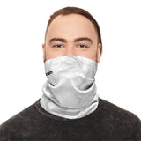 Neck Gaiter — Topo Contour Pattern Lightweight Face Shield