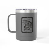 Fly Fishing Travel Coffee Tumbler — 15oz Travel Mug