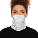 Neck Gaiter — Topo Contour Pattern Lightweight Face Shield