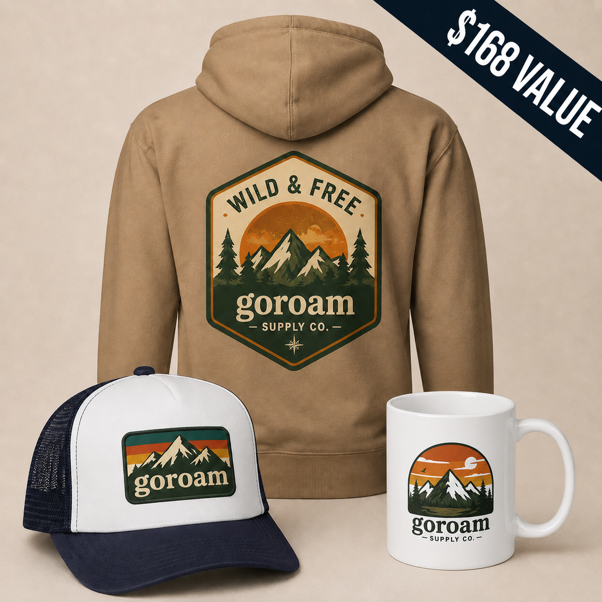 Go Roam Vintage Hoodie Bundle