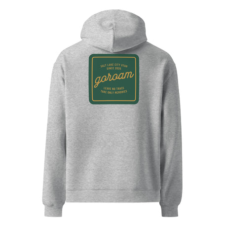 Go Roam Supply Co. Heavy Hoodie Square Logo -