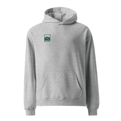 Go Roam Supply Co. Heavy Hoodie Square Logo -