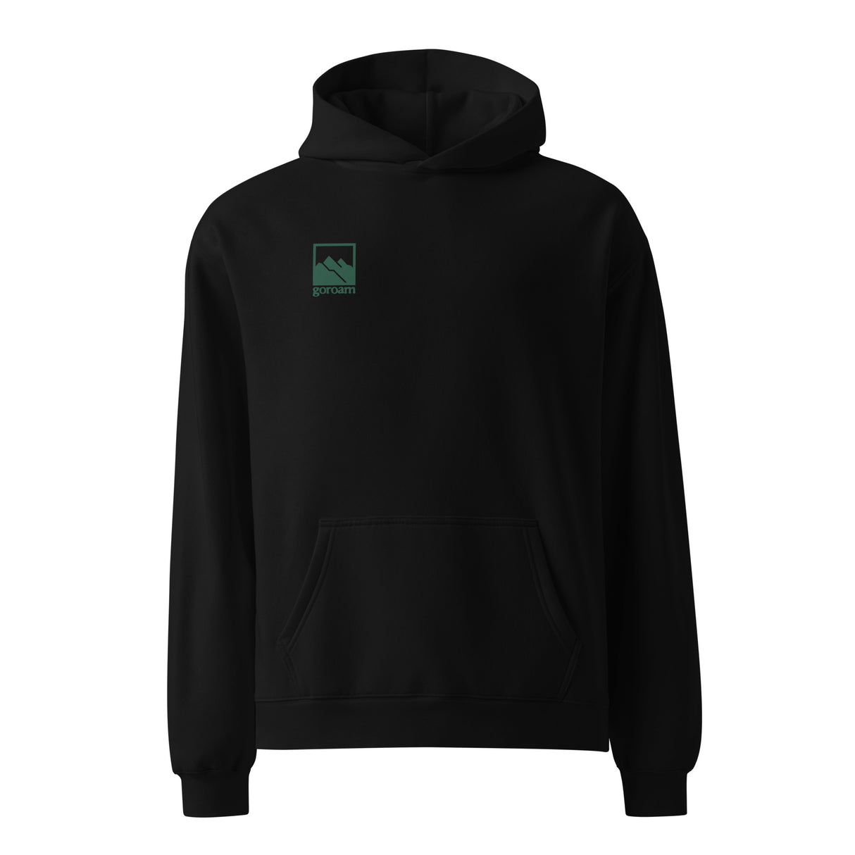 Go Roam Supply Co. Heavy Hoodie Square Logo -