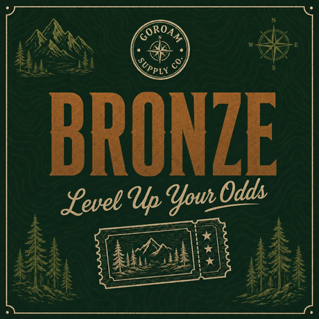 Bronze Entry Pack - quick sweepstakes entry pack with boosted bonus entries for GoRoam adventure vehicle giveaway