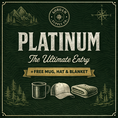 Platinum Entry Pack - top-tier quick sweepstakes entry pack with 1000 bonus entries for GoRoam adventure vehicle giveaway