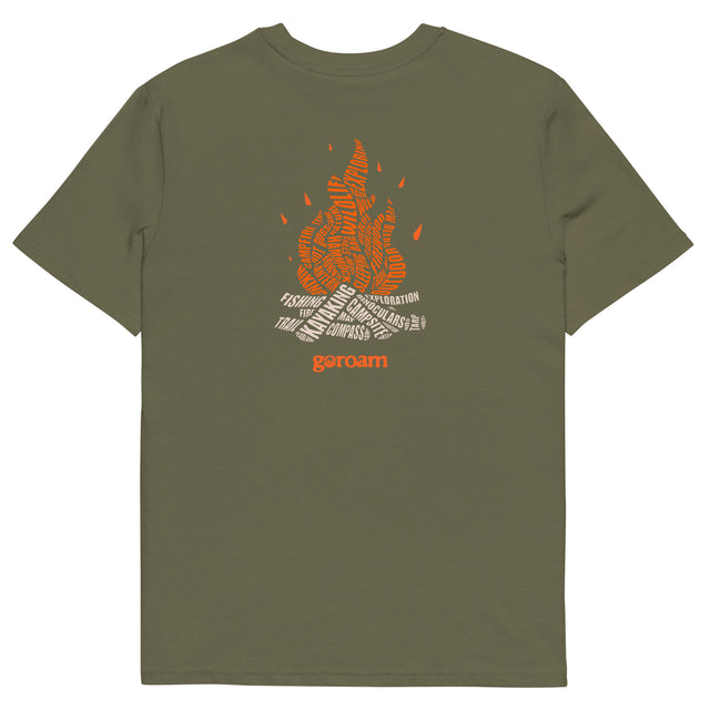 Go Roam Supply Co. GoRoam Stoke the Fire Tee - Uncategorized