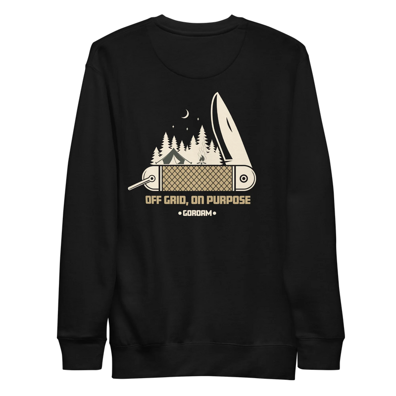 Off Grid, On Purpose - Sweatshirt - Image 4