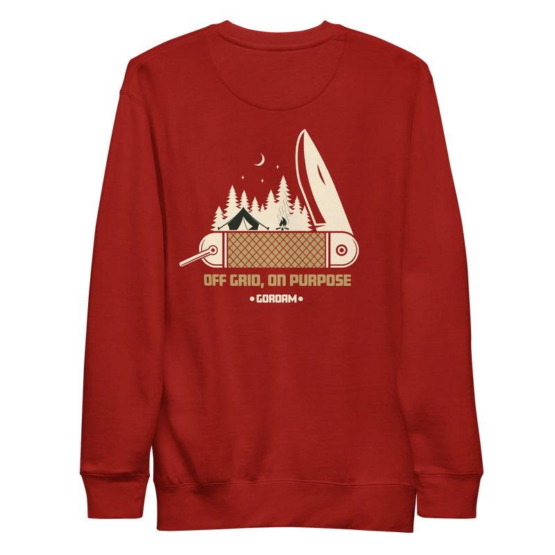 Off Grid, On Purpose - Sweatshirt - Image 2