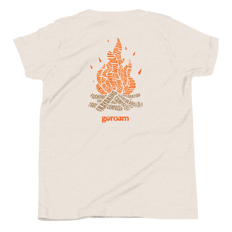 Go Roam Supply Co. GoRoam Stoke The Fire Tee - Kids - Uncategorized