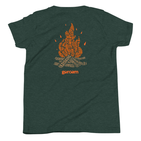 Go Roam Supply Co. GoRoam Stoke The Fire Tee - Kids - Uncategorized
